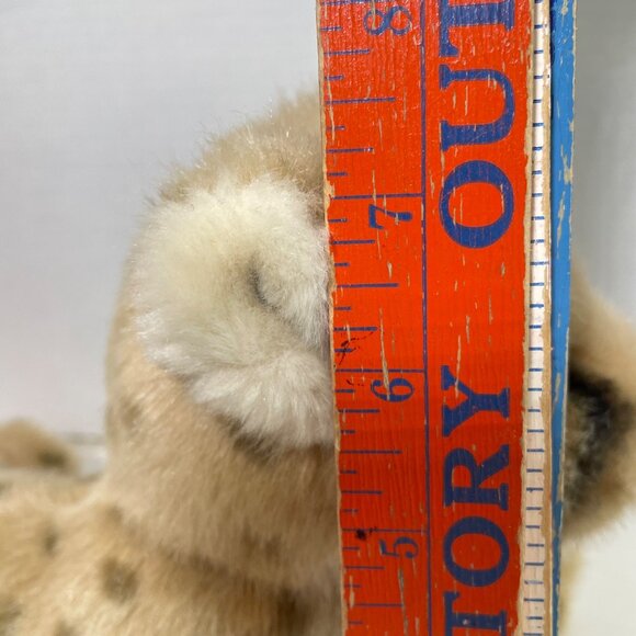 Douglas Cheetah Cub Plush Toy - Soft Stuffed Animal 10" - Polyester Fiber & Plas - Picture 11 of 12